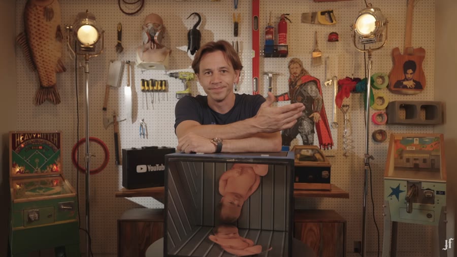 Justin Flom YouTube long-form production still