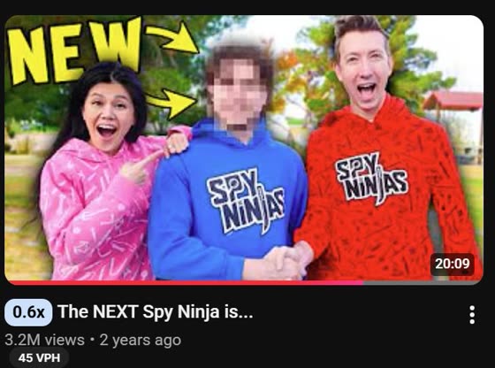 Spy Ninjas video, 3.2M views